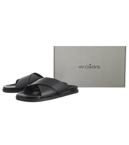 Wojas Czarne 32010-51 (WO289-a) slippers