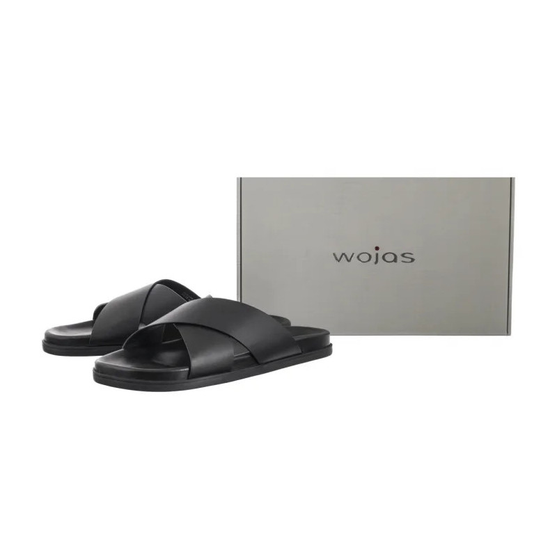 Wojas Czarne 32010-51 (WO289-a) slippers