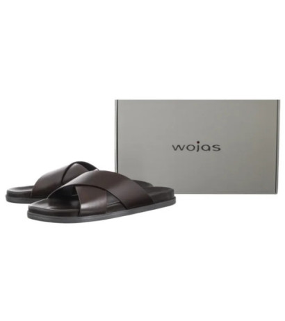 Wojas Brązowe 32010-52 (WO289-b) slippers