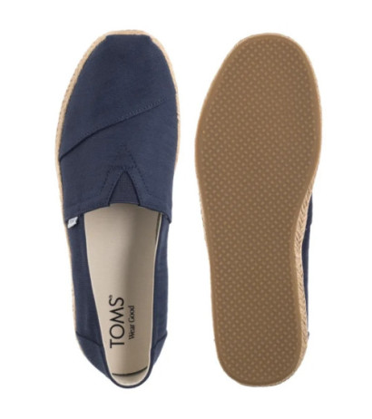 Toms Alpargata Rope Navy Recycled Cotton Slubby Woven 10019912 (TS49-a) kingad