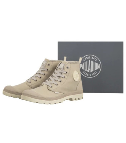 Palladium Pampa Duo Chrome Natural Grey 74470-096-M (PA147-a) bateliai