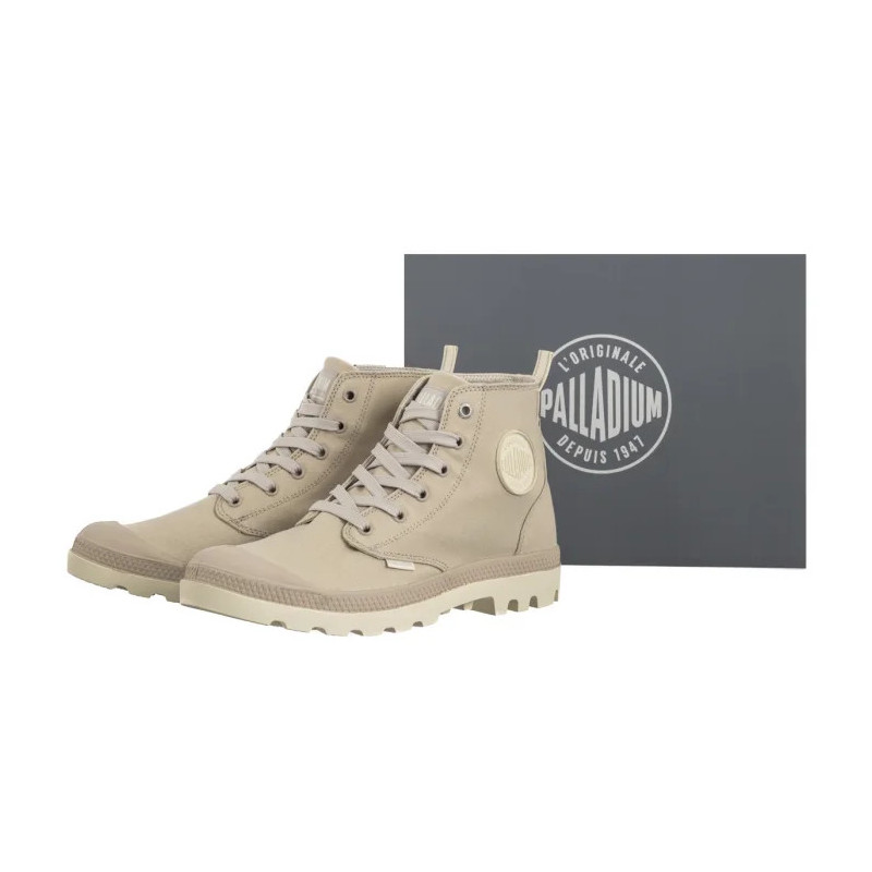 Palladium Pampa Duo Chrome Natural Grey 74470-096-M (PA147-a) bateliai