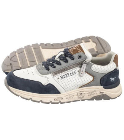 Mustang Białe 4200-302-834 (MU591-a) sportiniai bateliai