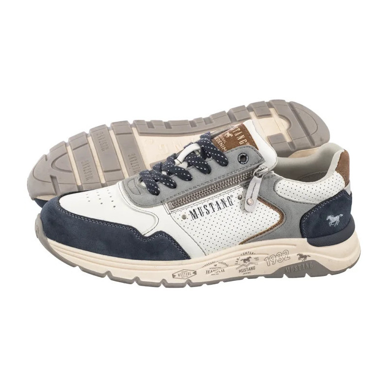 Mustang Białe 4200-302-834 (MU591-a) sporta apavi