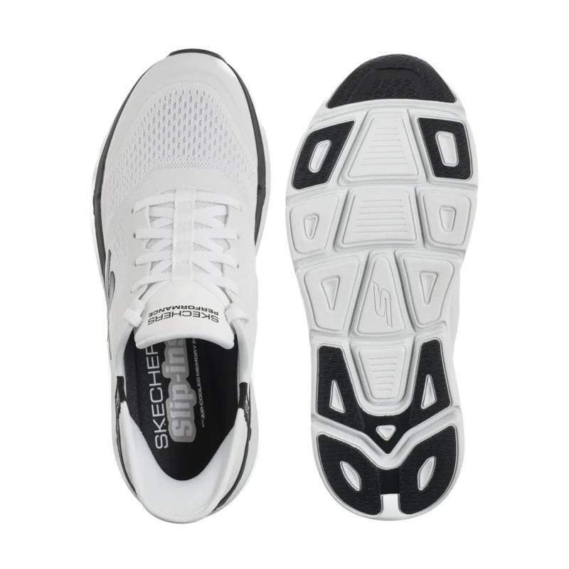 Skechers Max Cushioning Slip-Ins Premier Ascendant White Black 220313/WBK (SK224-a) sports shoes
