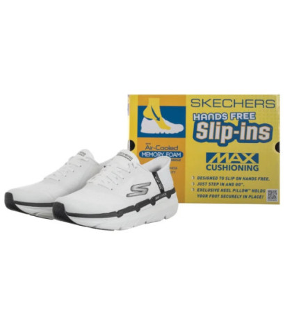 Skechers Max Cushioning Slip-Ins Premier Ascendant White Black 220313/WBK (SK224-a) spordijalatsid