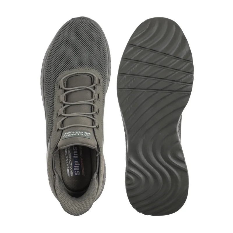 Skechers Bobs Squad Slip-Ins Chaos Tough Walk Olive 118303/OLV (SK226-a) sports shoes