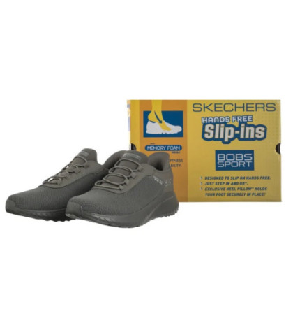 Skechers Bobs Squad Slip-Ins Chaos Tough Walk Olive 118303/OLV (SK226-a) sports shoes