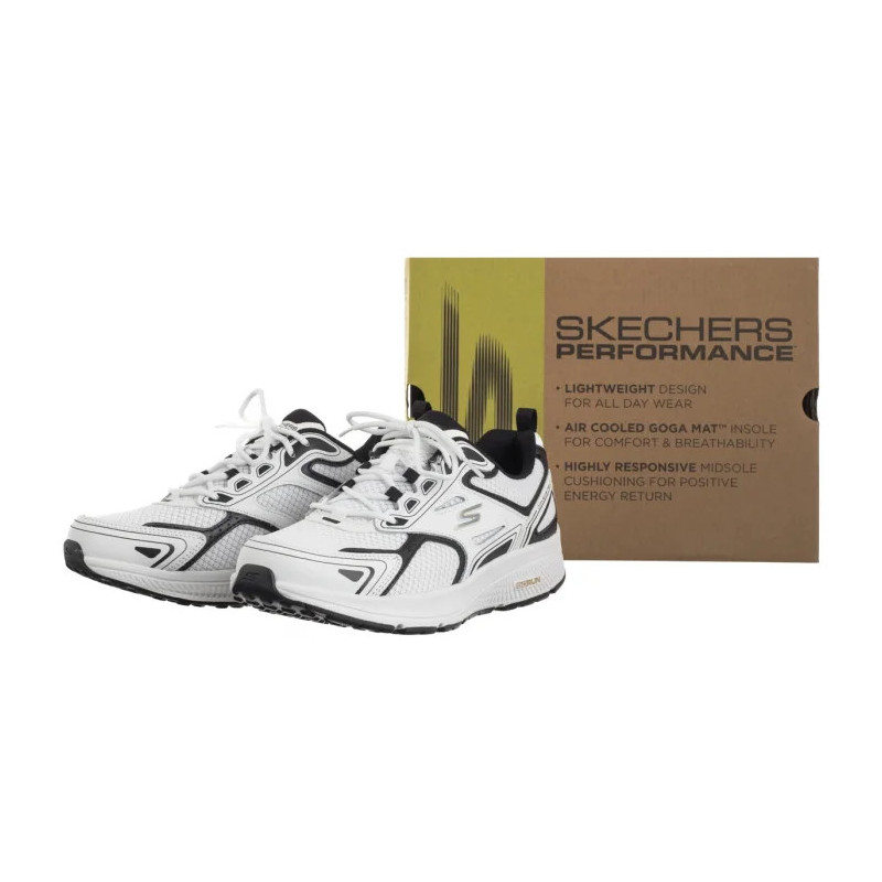 Skechers Go Run Consistent White Black 220034/WBK (SK227-a) sportiniai bateliai