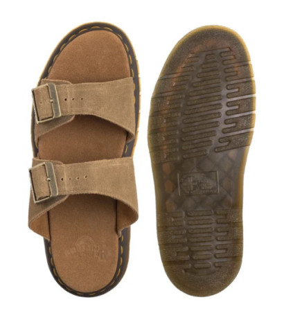 Dr. Martens Josef Bronx Suede Savannah Tan 41083200 (DR106-a) šlepetės