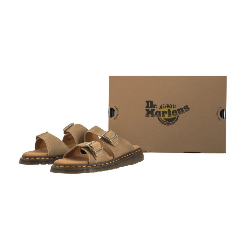 Dr. Martens Josef Bronx Suede Savannah Tan 41083200 (DR106-a) šlepetės