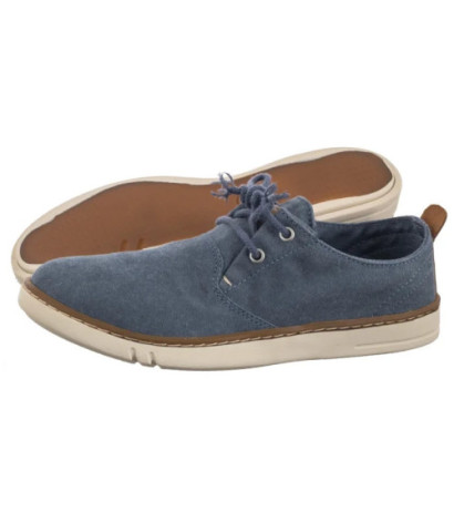 Timberland Hookset Low Lace Sneaker Dark Blue Canvas 0A6CNJ EP4  (TI151-a) shoes