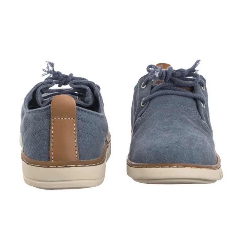 Timberland Hookset Low Lace Sneaker Dark Blue Canvas 0A6CNJ EP4  (TI151-a) shoes