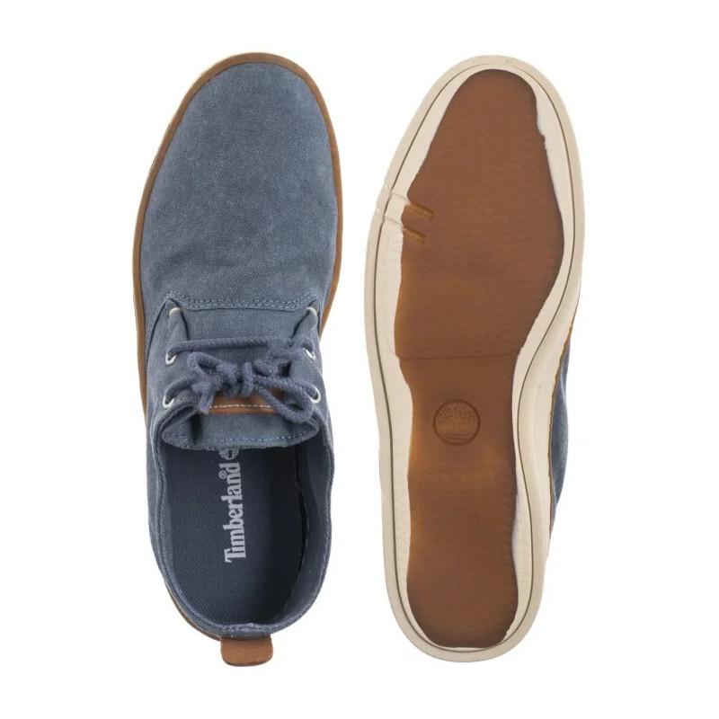 Timberland Hookset Low Lace Sneaker Dark Blue Canvas 0A6CNJ EP4  (TI151-a) shoes