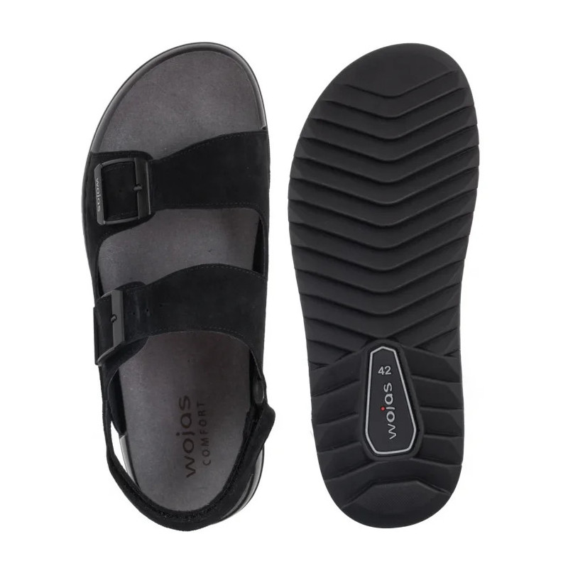 Wojas Czarne 29020-21 (WO302-a) sandales