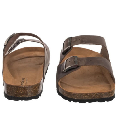 Wojas Brązowe 32020-92 (WO303-a) šlepetės