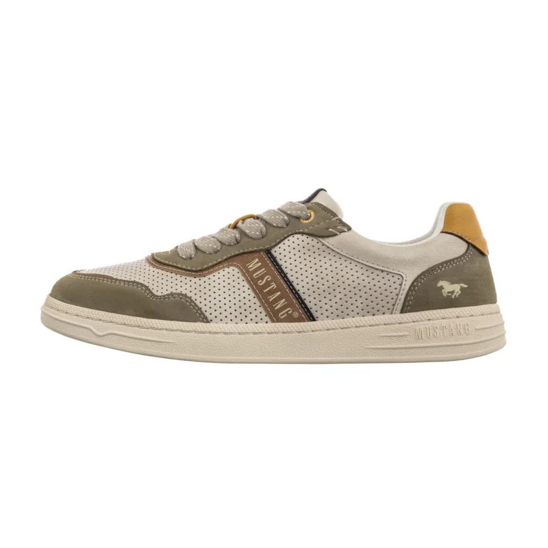 Mustang Beżowe/Khaki 4204-306-780 (MU593-a) shoes