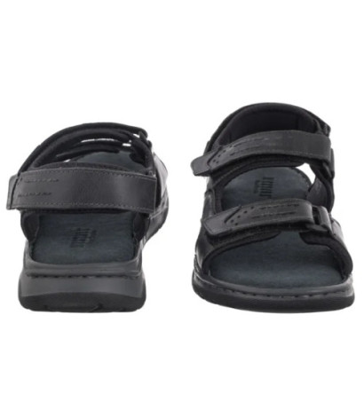 Mustang Czarne 4968-801 (MU594-a) sandales