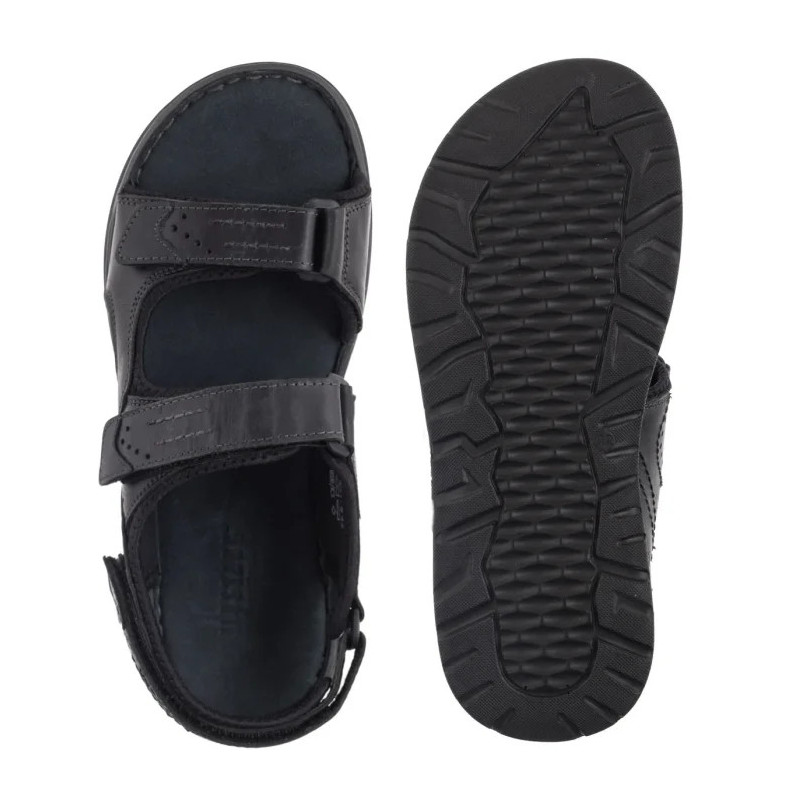 Mustang Czarne 4968-801 (MU594-a) sandalai