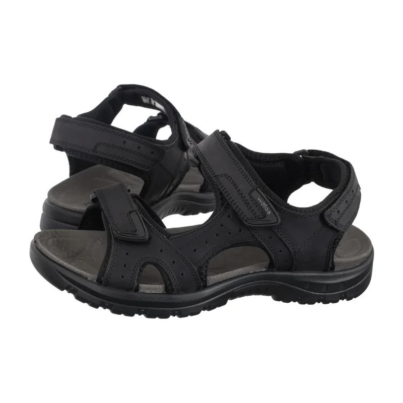 Wojas Czarne 29014-91 (WO313-a) sandales
