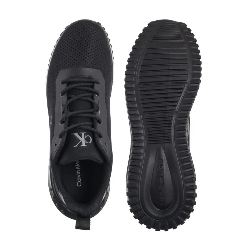 Calvin Klein Eva Runner Mix Mesh Triple Black YM0YM01285 0GJ (CK670-a) sporta apavi