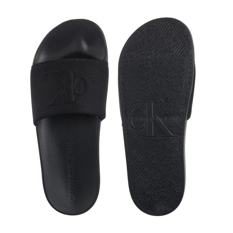 Calvin Klein Slide Hf Mono Cv Triple Black YM0YM01282 0GJ (CK676-a) slippers