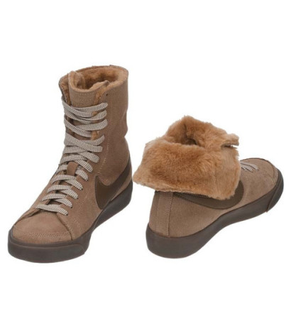 Nike WMNS Blazer High Roll Leather 538254-200 (NI410-b) sporta apavi