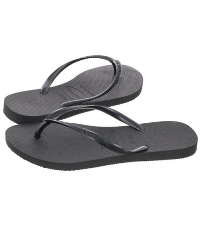 Havaianas Slim Preto Black 4000030-0090 (HI5-a) apavi