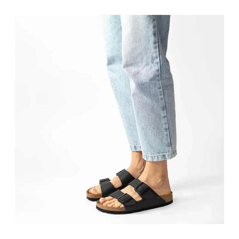 Birkenstock Arizona Black 051793 (BK2-a) Moteriški batai/šlepetės