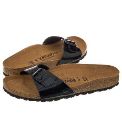Birkenstock Madrid Patent Black 040303 (BK6-b) Moteriški batai/šlepetės