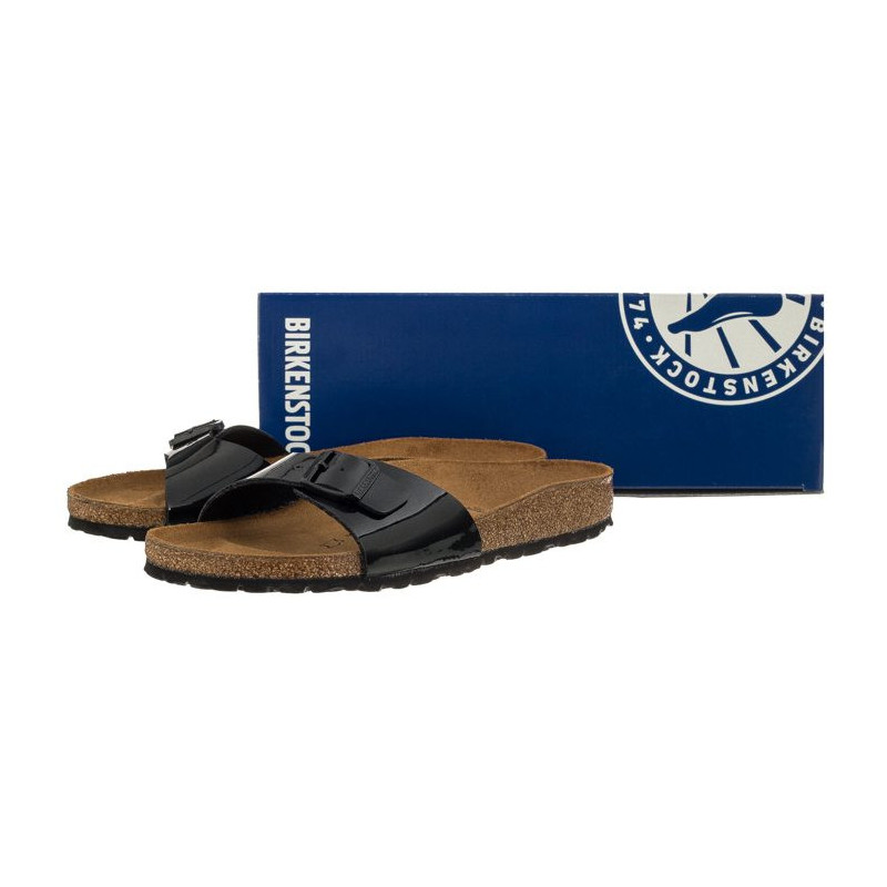 Birkenstock Madrid Patent Black 040303 (BK6-b) Sieviešu apavi/Flip Flops