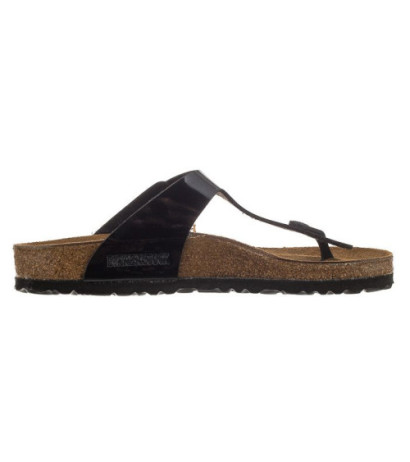 Birkenstock Gizeh Patent Black 043661 (BK5-c) šlepetės