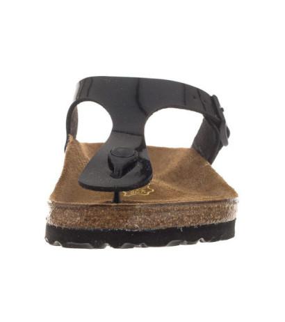 Birkenstock Gizeh Patent Black 043661 (BK5-c) apavi