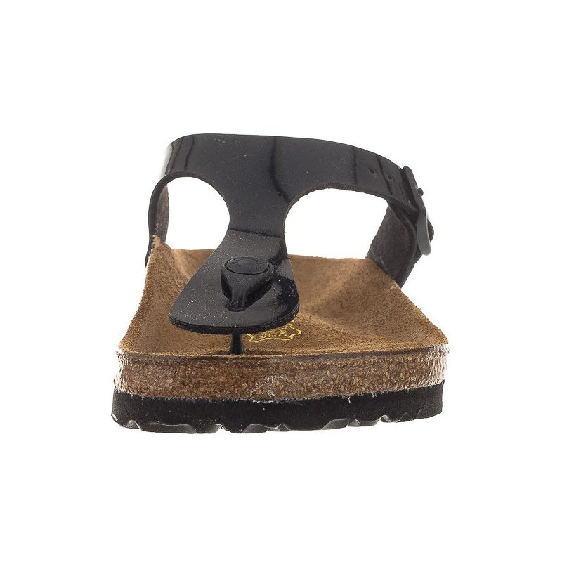Birkenstock Gizeh Patent Black 043661 (BK5-c) apavi