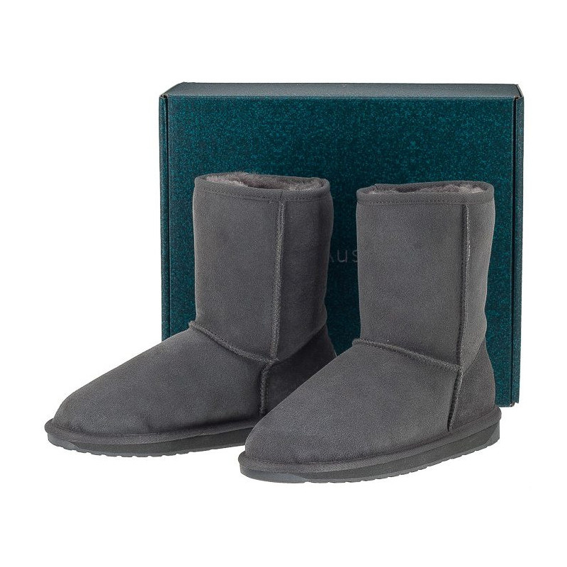 EMU Australia Stinger Lo Charcoal W10002 (EM118-d) boots