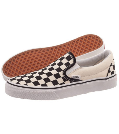 Vans Classic Slip-On Black and White VN-0EYEBWW (VA6-c) kurpes