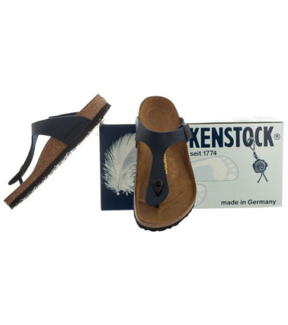 Birkenstock Gizeh Blue 143621 (BK13-e) apavi