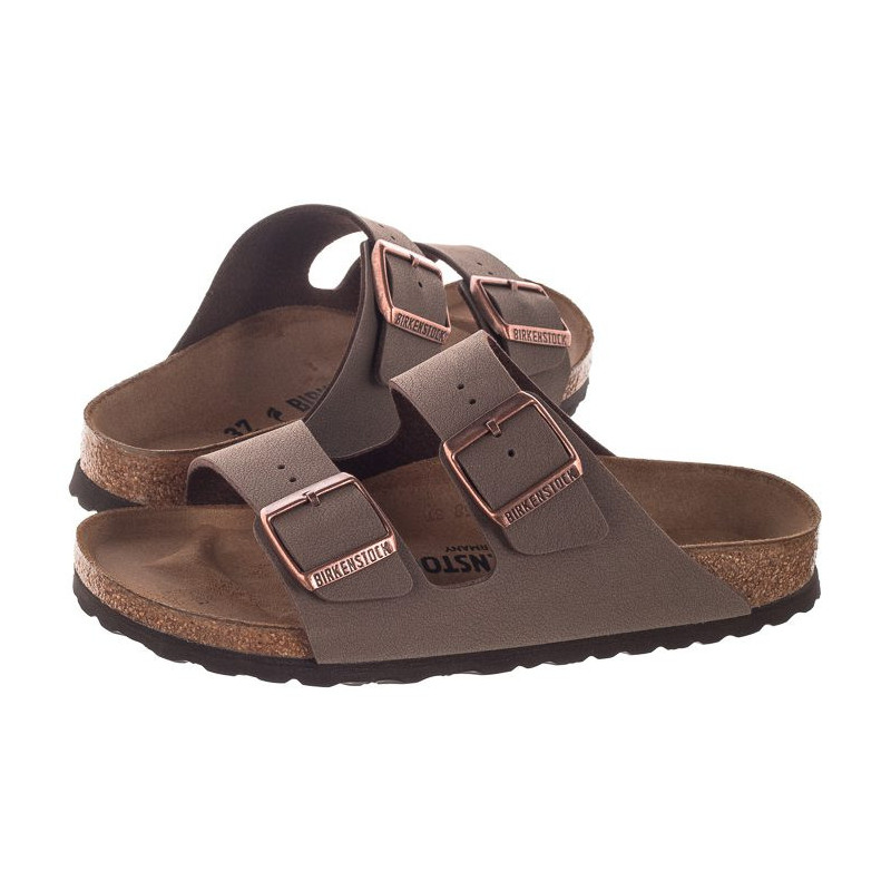 Birkenstock Arizona BF Nubuk Mocca 151183 (BK19-a) Moteriški batai/šlepetės