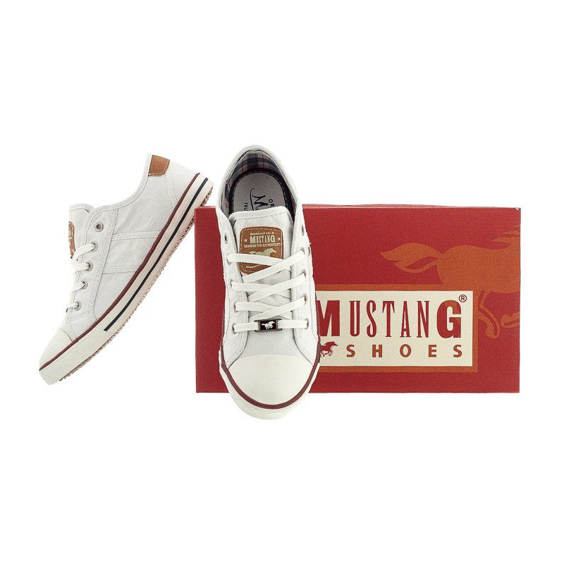 Mustang Białe 36C0024 (MU234-e) shoes