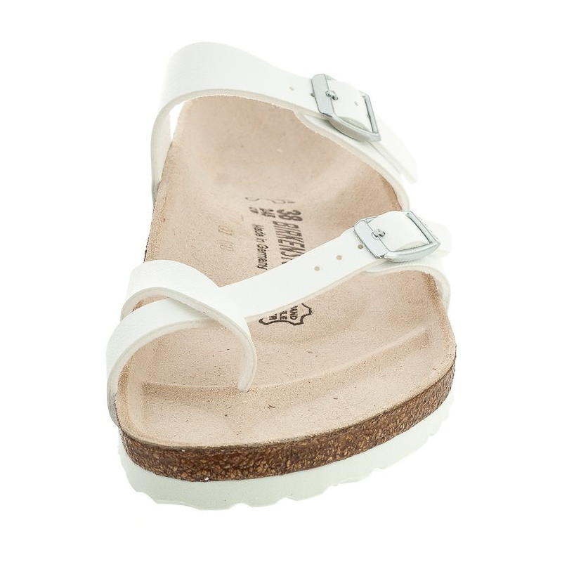 Birkenstock Mayari BF White 071051 (BK27-a) Moteriški batai/šlepetės