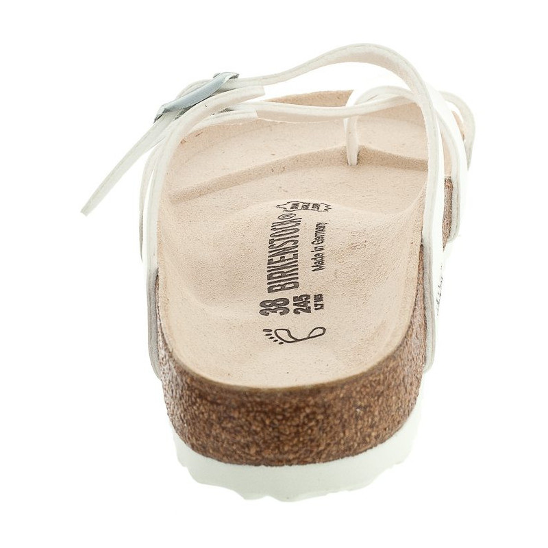 Birkenstock Mayari BF White 071051 (BK27-a) Moteriški batai/šlepetės