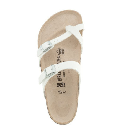 Birkenstock Mayari BF White 071051 (BK27-a) Moteriški batai/šlepetės
