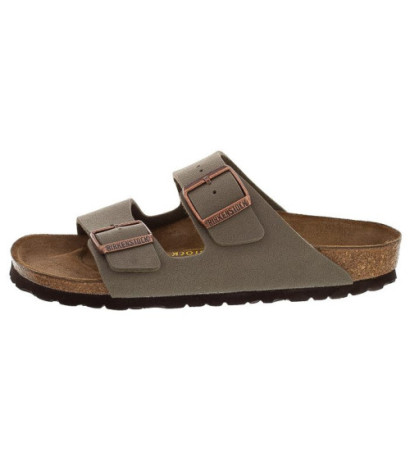Birkenstock Arizona BF Nubuk Stone 151213 (BK19-b) Moteriški batai/šlepetės