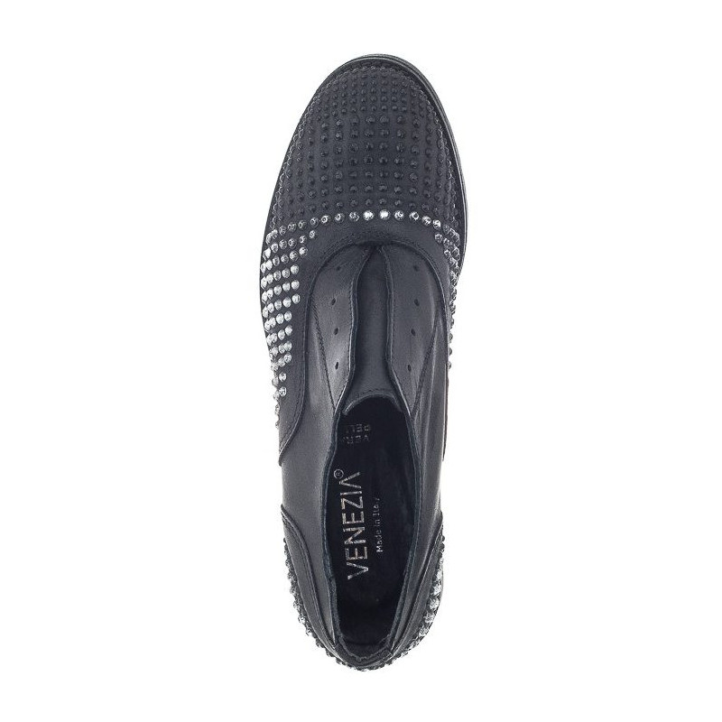 Venezia P1 NABUK NERO (VE6-a) kurpes