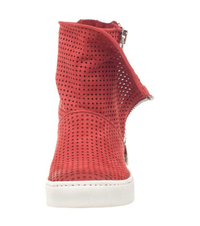 Carinii Czerwone Ażurowe B3578 (CI151-a) kurpes