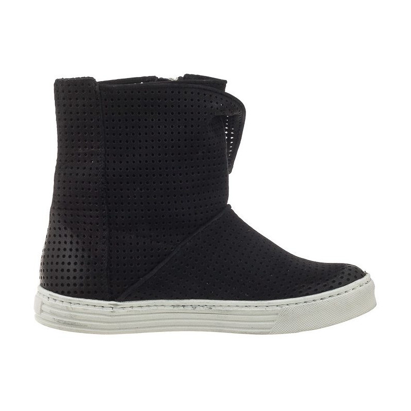 Carinii Czarne Ażurowe B3578 (CI151-b) batai