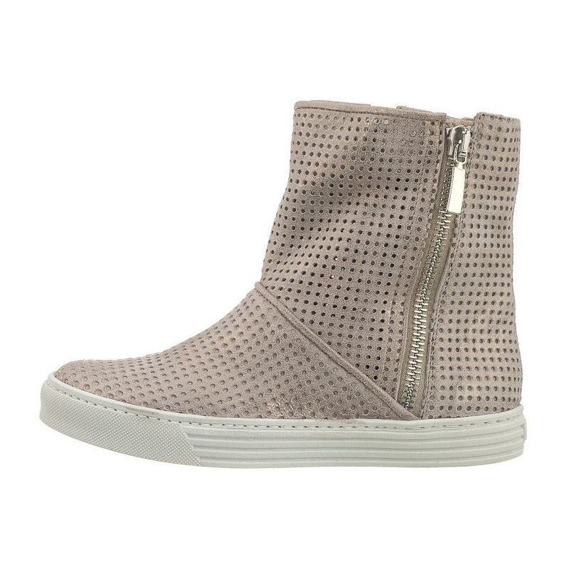 Carinii Złote Ażurowe B3578 (CI151-d) kurpes