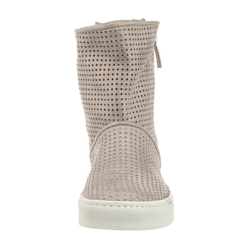 Carinii Złote Ażurowe B3578 (CI151-d) kurpes