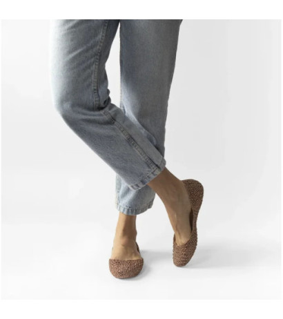 Melissa Campana Papel VII AD 31512/52326 Beige Glitter (ML11-f) ballerinas