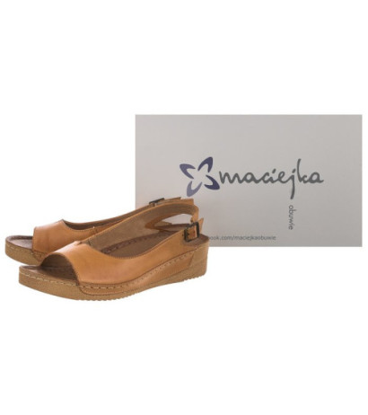 Maciejka Brązowe/Rude 01974-31/00-5 (MA73-m) sandales